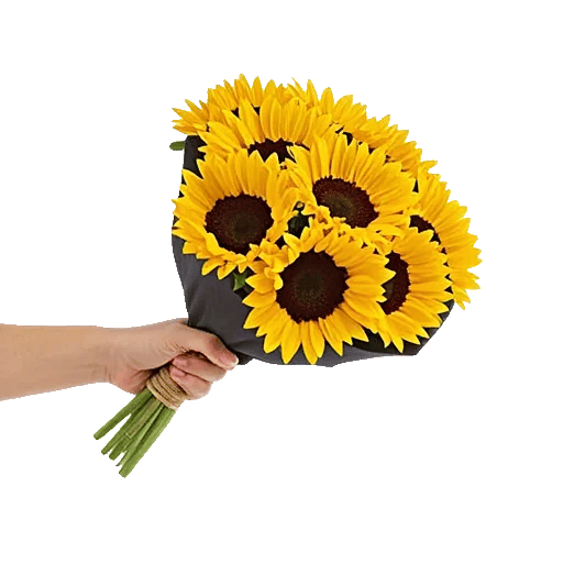 Golden Sunflower Bouquet
