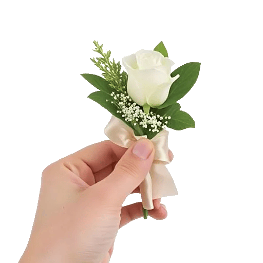 Minimalist White Orchids