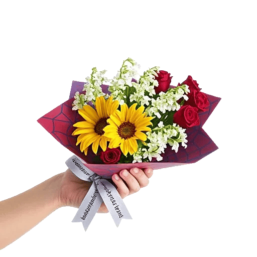 Golden Sunflower Bouquet