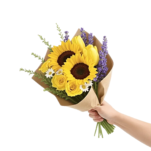Golden Sunflower Bouquet