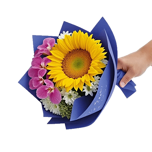 Tropical Sunflower Burst