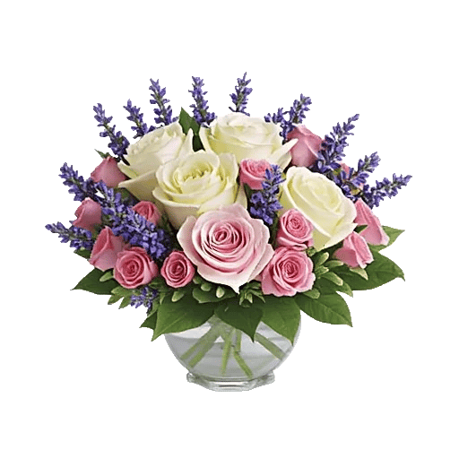 Blush Romantic Centerpiece