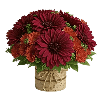 Crimson Blossom Harmony