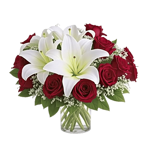 Graceful Lily Display