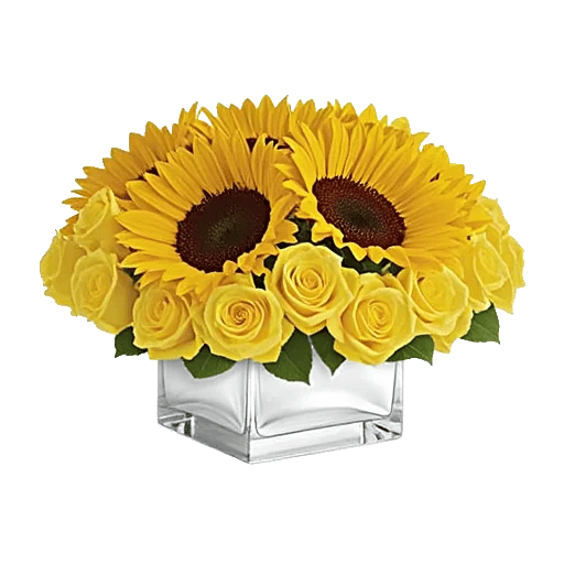 Golden Sunflower Bouquet