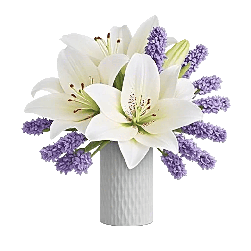 Graceful Lily Display