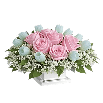 Blush Romantic Centerpiece