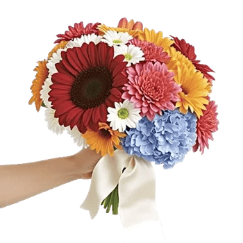 Golden Sunflower Bouquet