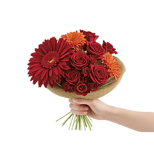 Deep Red Blossoms