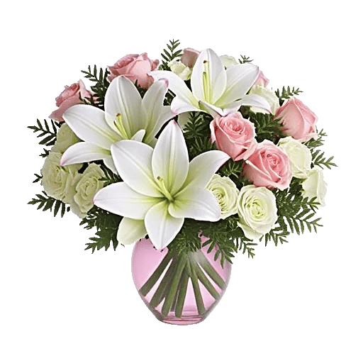 Graceful Lily Display