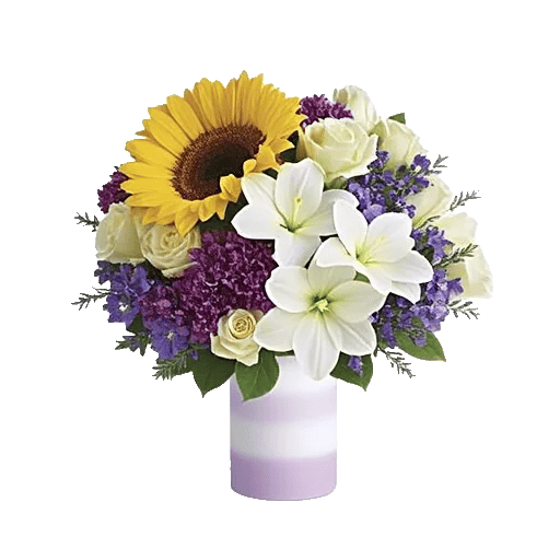 Radiant Bloom Cascade