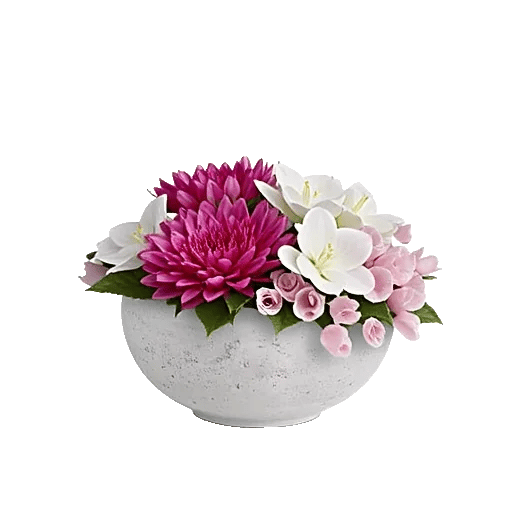 Blush Romantic Centerpiece