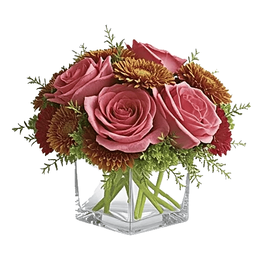Blush Romantic Centerpiece