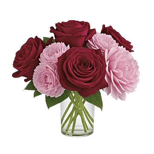 Crimson Blossom Harmony