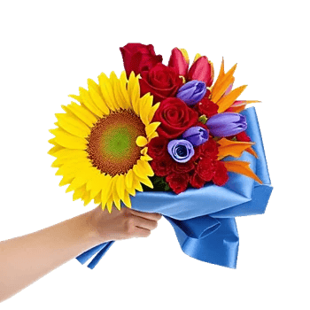 Tropical Sunflower Burst