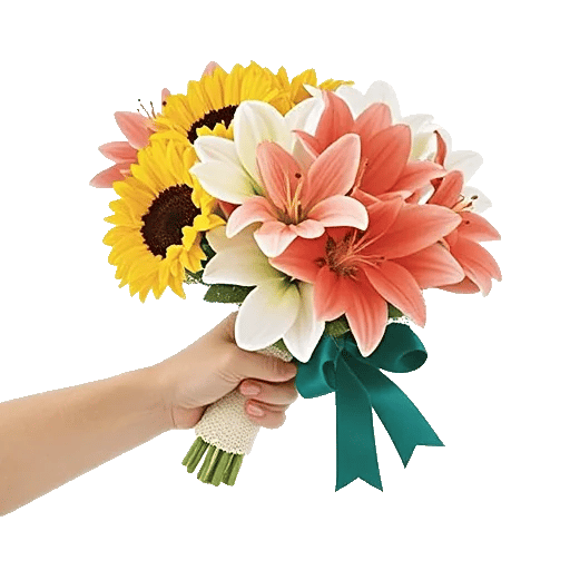 Golden Sunflower Bouquet