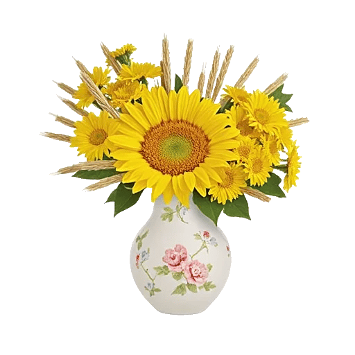 Bright Cheerful Sunflowers