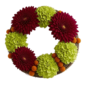 Crimson Blossom Harmony