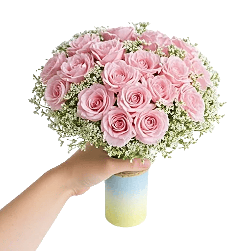 Pink Pastel Roses