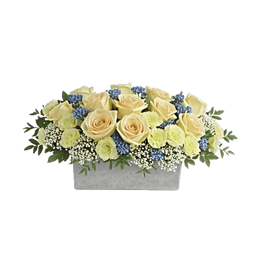 Blush Romantic Centerpiece