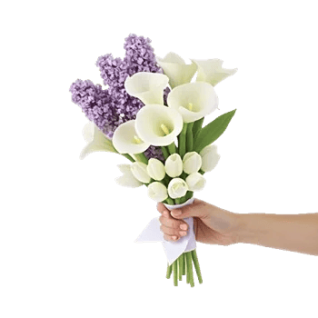 Graceful Lily Display