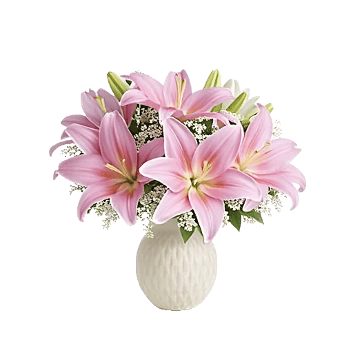 Graceful Lily Display