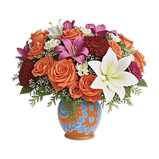 Blush Romantic Centerpiece