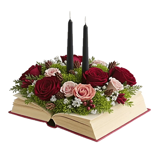 Blush Romantic Centerpiece