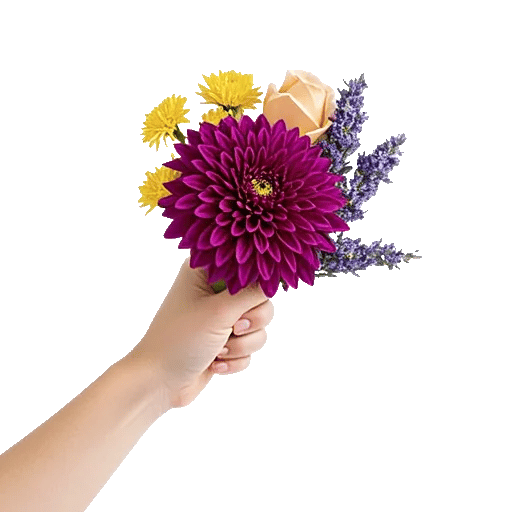 Crimson Blossom Harmony