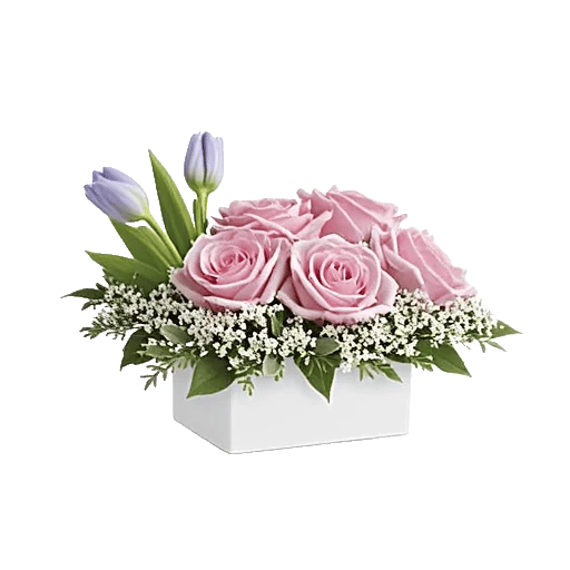 Blush Romantic Centerpiece