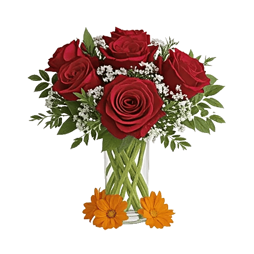 Crimson Blossom Harmony