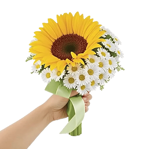 Golden Sunflower Bouquet