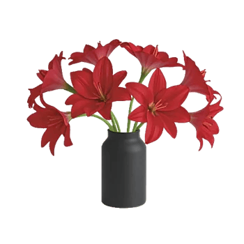 Crimson Lily Glow