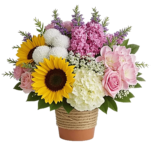 Amber Sunflower Glow