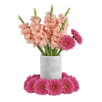 Crimson Blossom Harmony