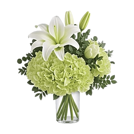 Graceful Lily Display