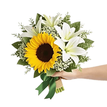 Golden Sunflower Bouquet