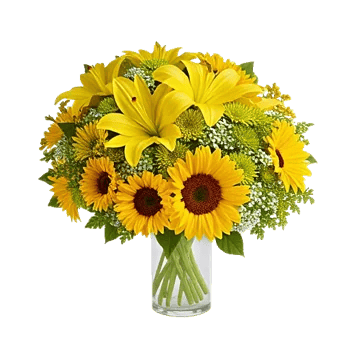 Golden Bloom Radiance