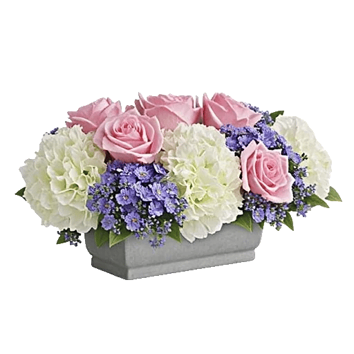 Blush Romantic Centerpiece