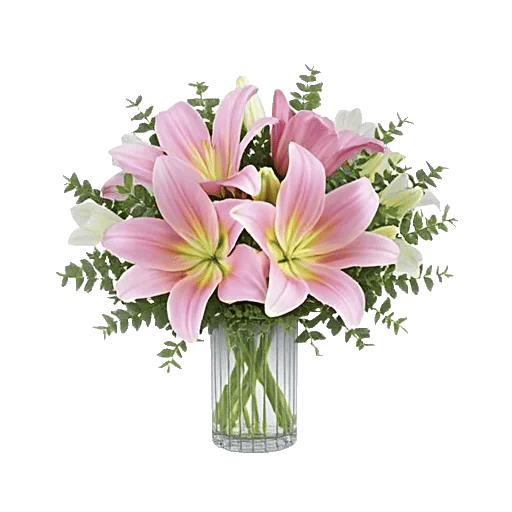 Graceful Lily Display