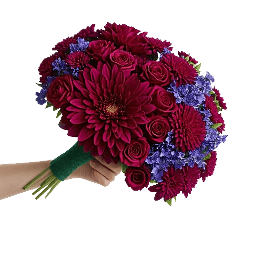 Crimson Blossom Harmony