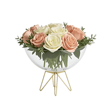 Blush Romantic Centerpiece