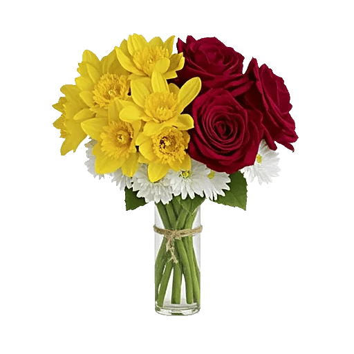 Crimson Blossom Harmony