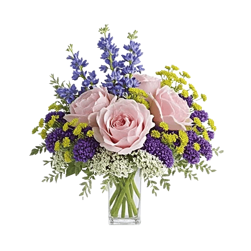 Blush Romantic Centerpiece