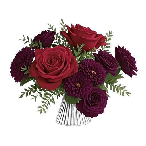 Crimson Blossom Harmony