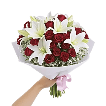 Graceful Lily Display