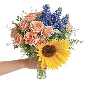 Delicate Petal Cascade