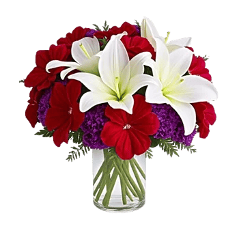 Graceful Lily Display