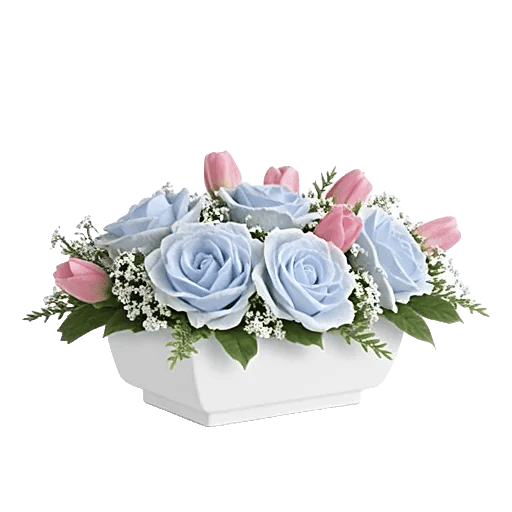 Blush Romantic Centerpiece