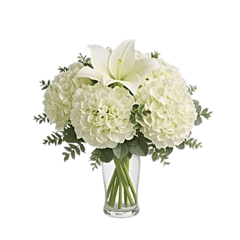 Graceful Lily Display